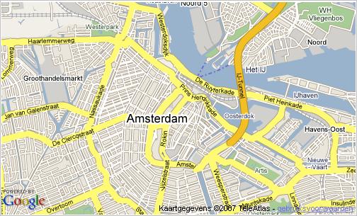 google map amsterdam